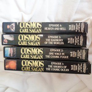Carl Sagan - COSMOS - 4 Episode VHS Set